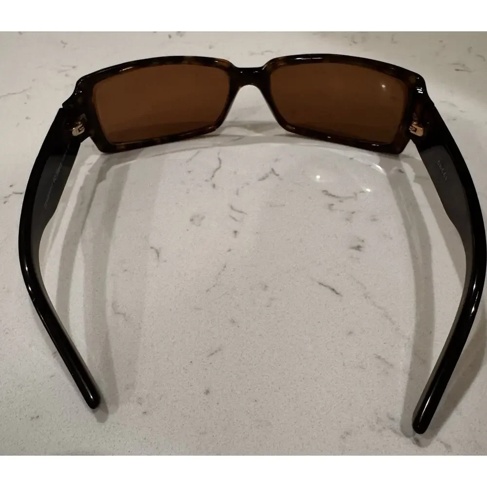 GUCCI Vintage Sunglasses Tortoiseshell Rectangle